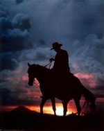 8874~Cowboy-and-Sunset-Posters.jpg